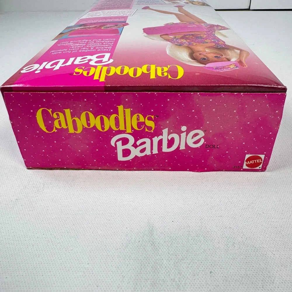 Vintage 1992 Caboodles Barbie Doll Mattel 3157 Glitter Beach Makeup New In Box